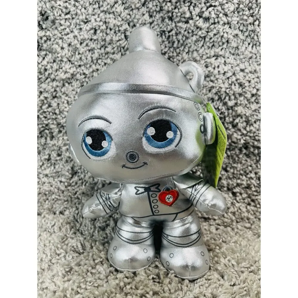 Wizard Of Oz Tin Man 8 Inch Plush Toy Silver 2025 Warner Bros New Tags